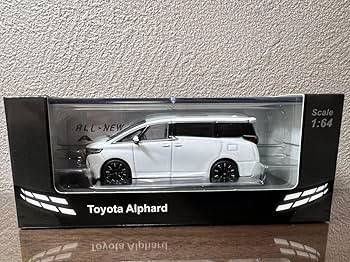 Amazon | 1/64 トヨタ新型アルファード 白 ミニカー Model 1